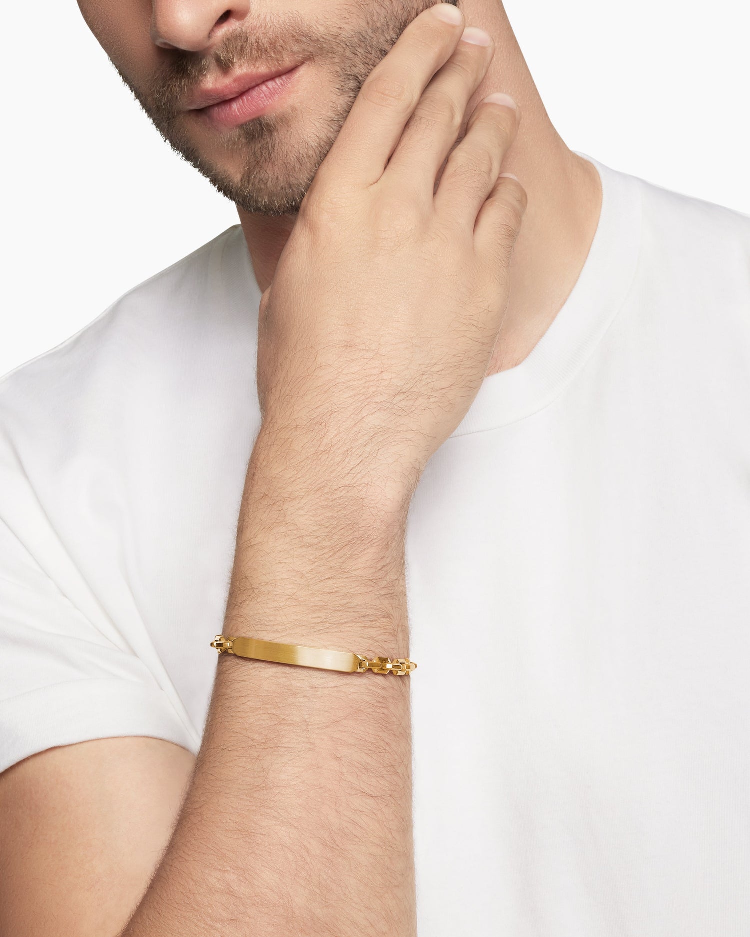 Carave Paris Men's Classic ID Link Bracelet