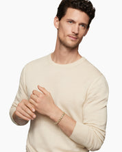 Diamond Link Silver Men’s Bracelet