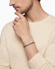Iced Cuban Link Silver Men’s Bracelet