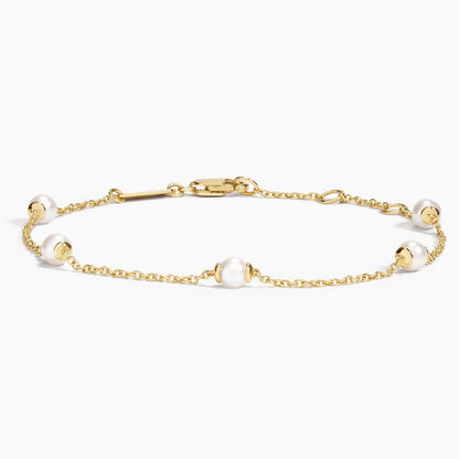 Carave Paris Pearl Station Chain Bracelet