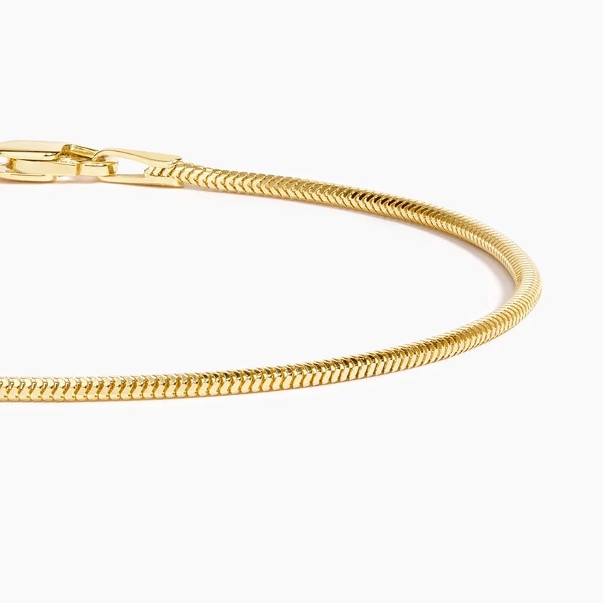 Gold Sleek Chain Bracelet