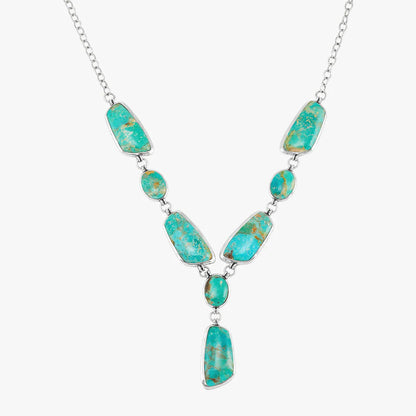 Carave Paris Turquoise Statement Drop Necklace