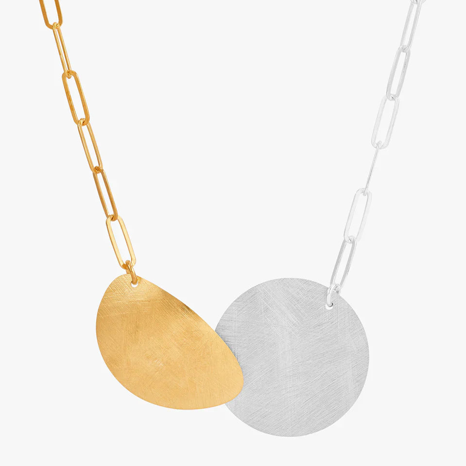 Carave Paris Dual Disc Statement Necklace