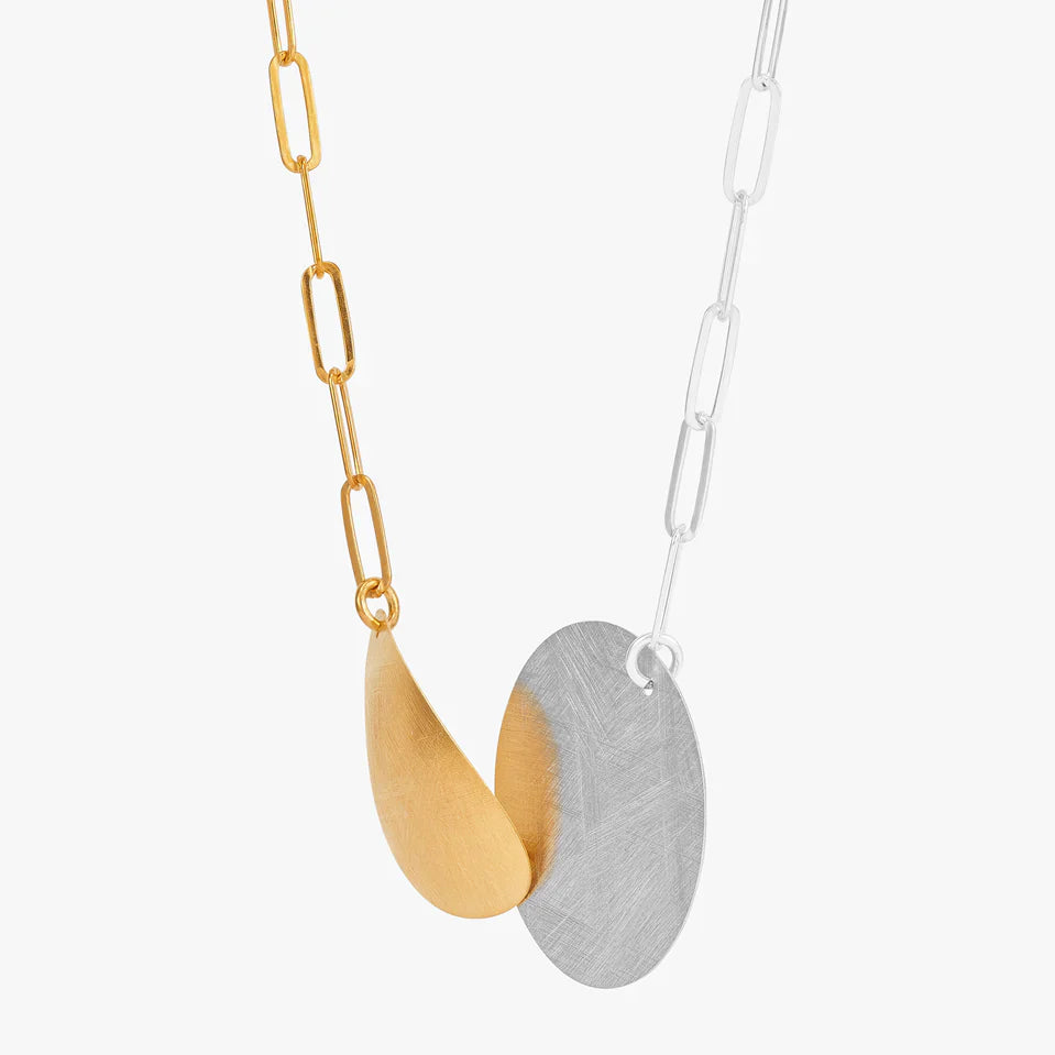 Carave Paris Dual Disc Statement Necklace