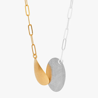 Carave Paris Dual Disc Statement Necklace
