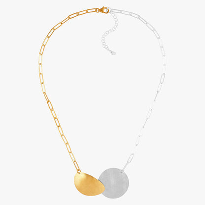 Carave Paris Dual Disc Statement Necklace