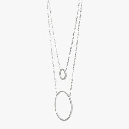 Carave Paris Double Circle Layered Necklace
