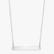 Silver Bar Necklace