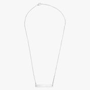 Silver Bar Necklace