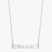 Silver Bar Necklace