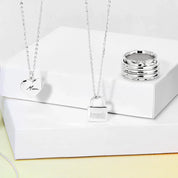 Silver Heart Pendant Necklace