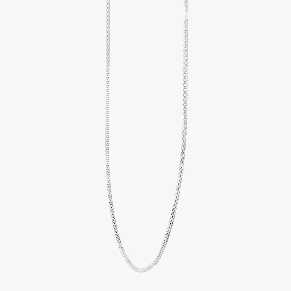 Silver Sleek Chain Necklace