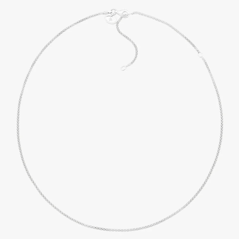 Silver Sleek Chain Necklace