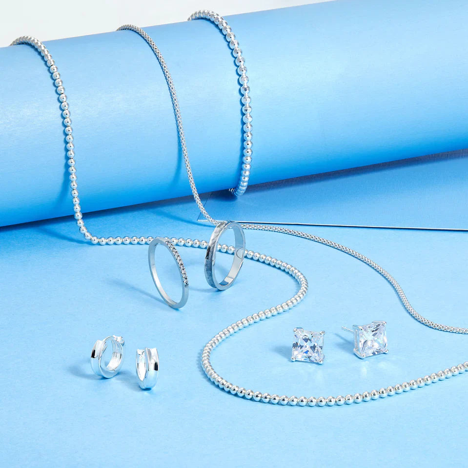Silver Sleek Chain Necklace
