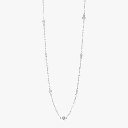 Carave Paris Station Crystal Chain Necklace