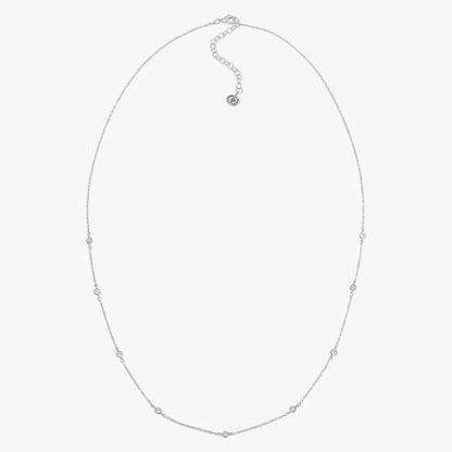 Carave Paris Station Crystal Chain Necklace