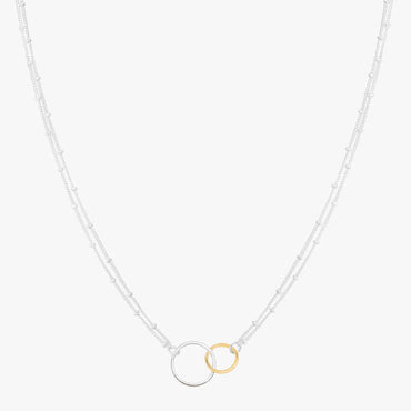 Carave Paris Interlocking Circle Chain Necklace