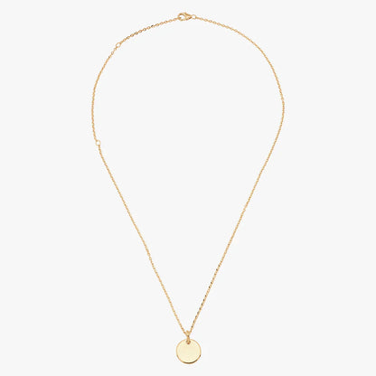 Carave Paris Classic Disc Pendant Necklace