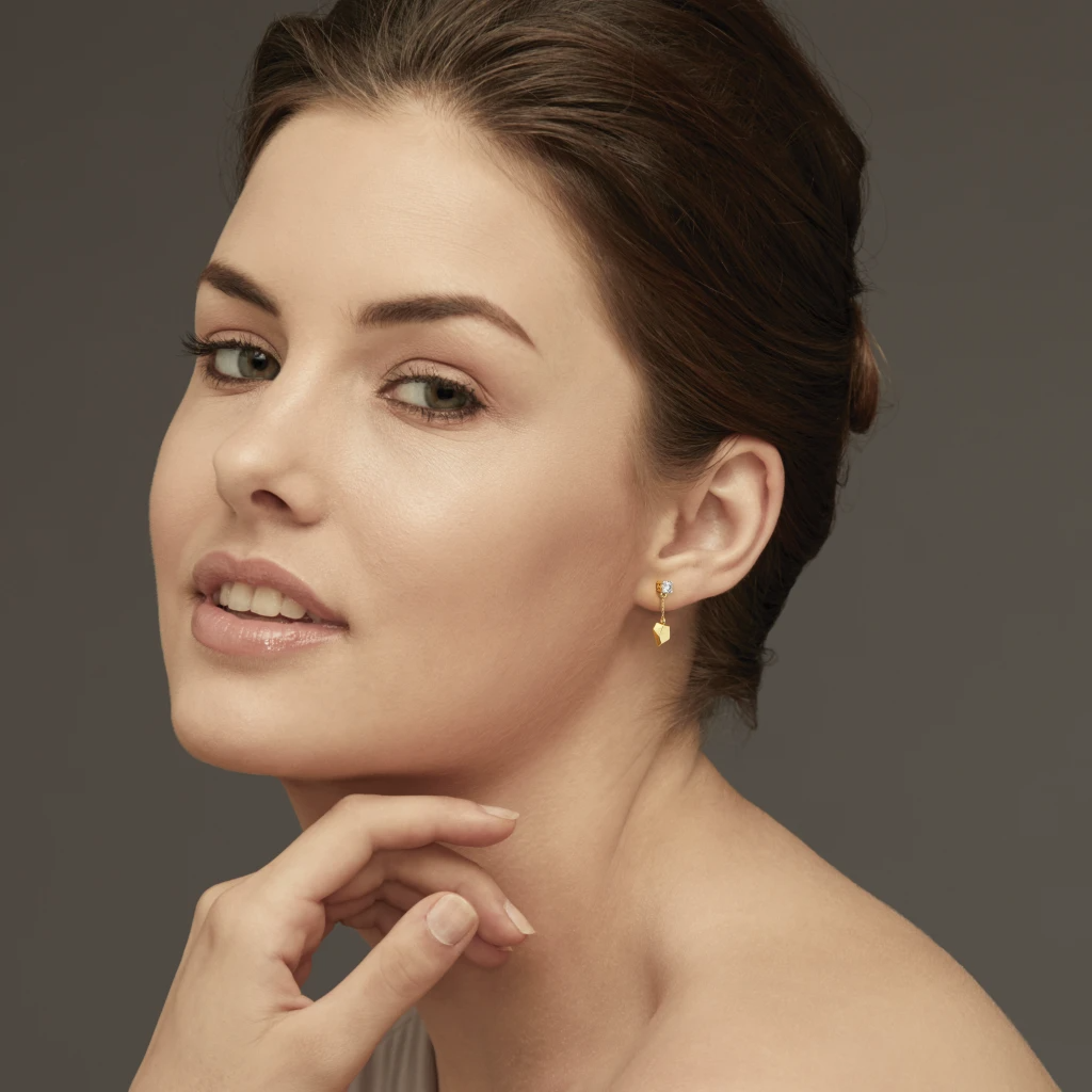 Carave Paris Geometric Charm Drop Earrings