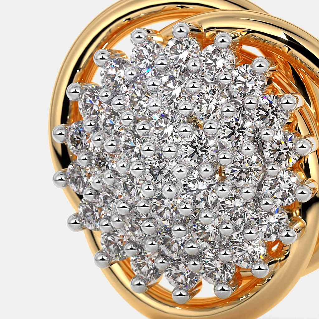 Carave Paris Classic Halo Stud Earrings
