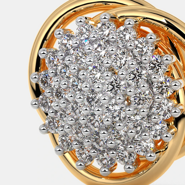 Carave Paris Classic Halo Stud Earrings