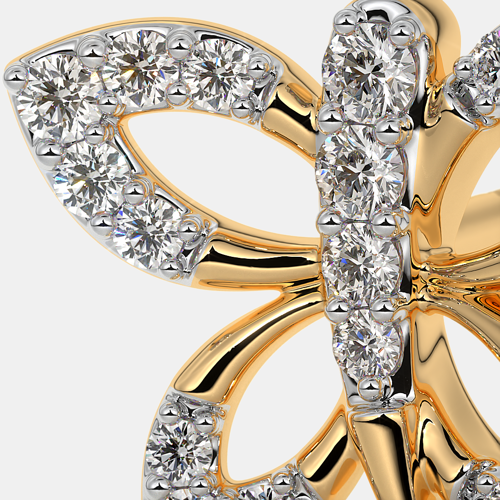 Carave Paris Butterfly Bloom Stud Earrings