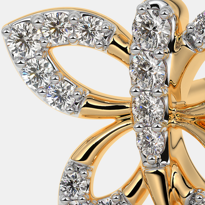 Carave Paris Butterfly Bloom Stud Earrings