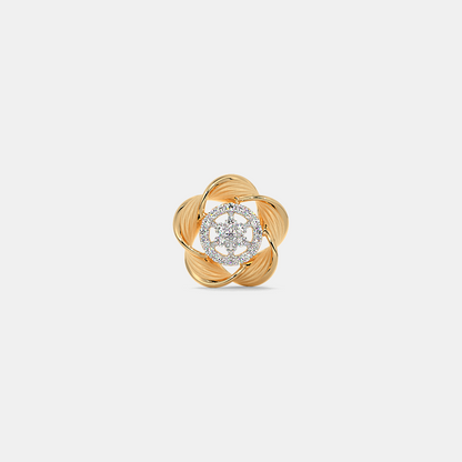 Carave Paris Blooming Rose Halo Stud Earrings