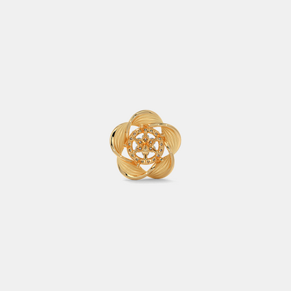 Carave Paris Blooming Rose Halo Stud Earrings
