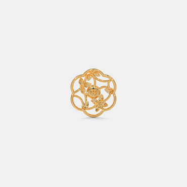 Carave Paris Pearl Garden Floral Stud Earrings