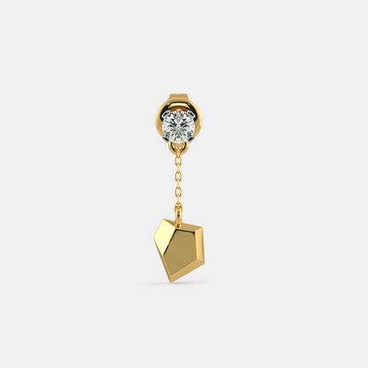 Carave Paris Geometric Charm Drop Earrings