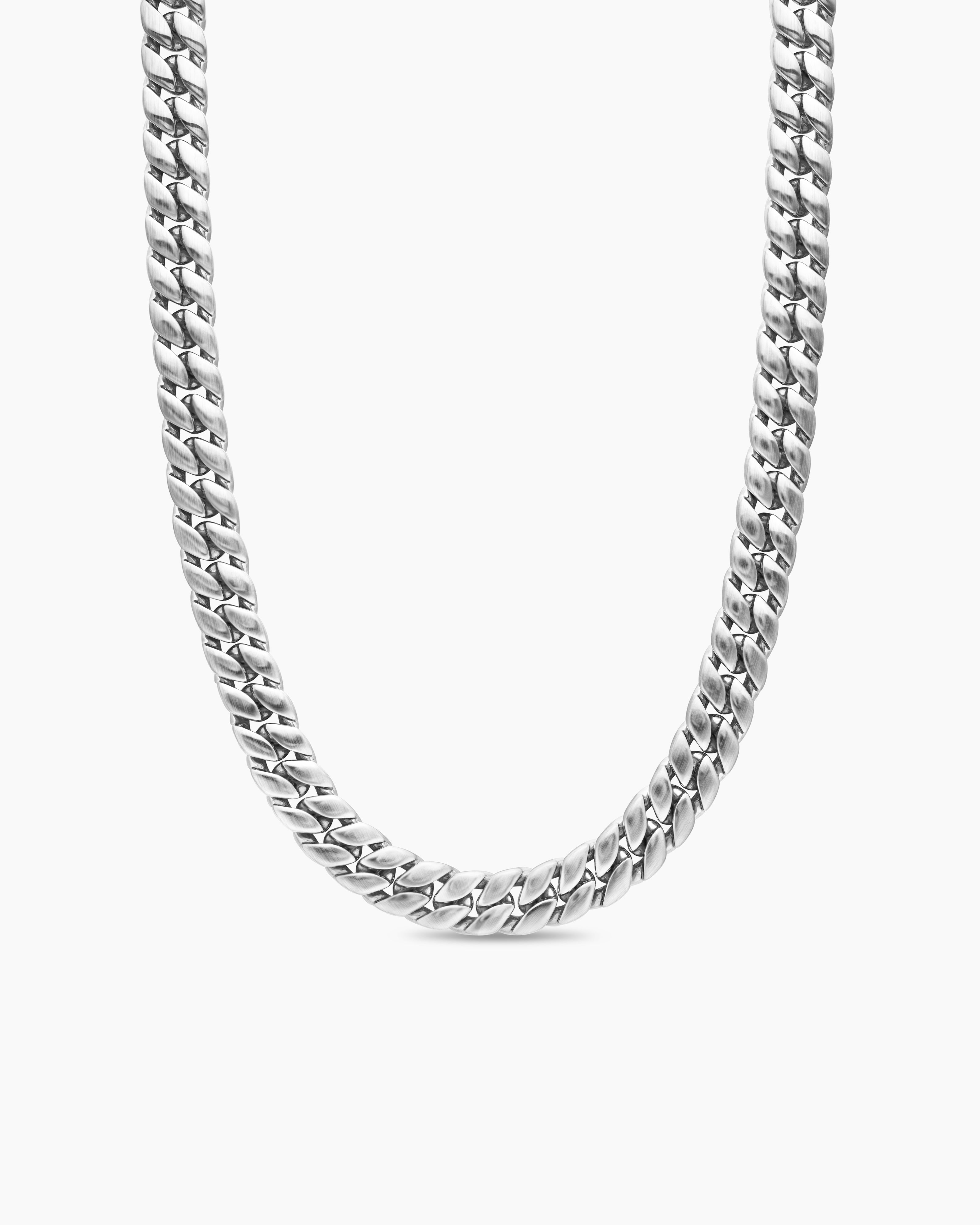 Classic Cuban Link Silver Men’s Chain