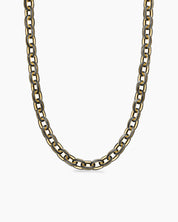 Men’s Bold Oval Link Silver Chain Necklace