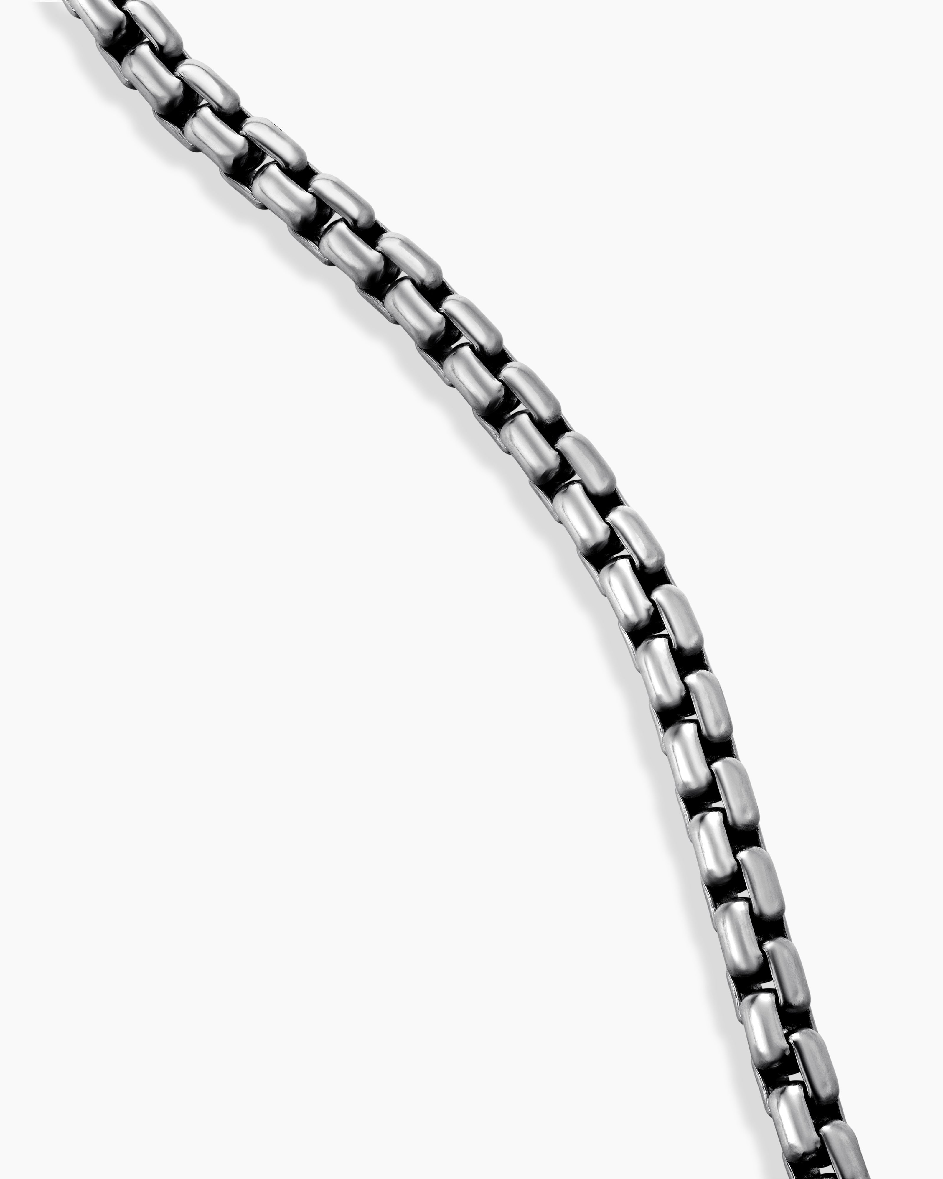 Silver Anchor Link Chain Necklace