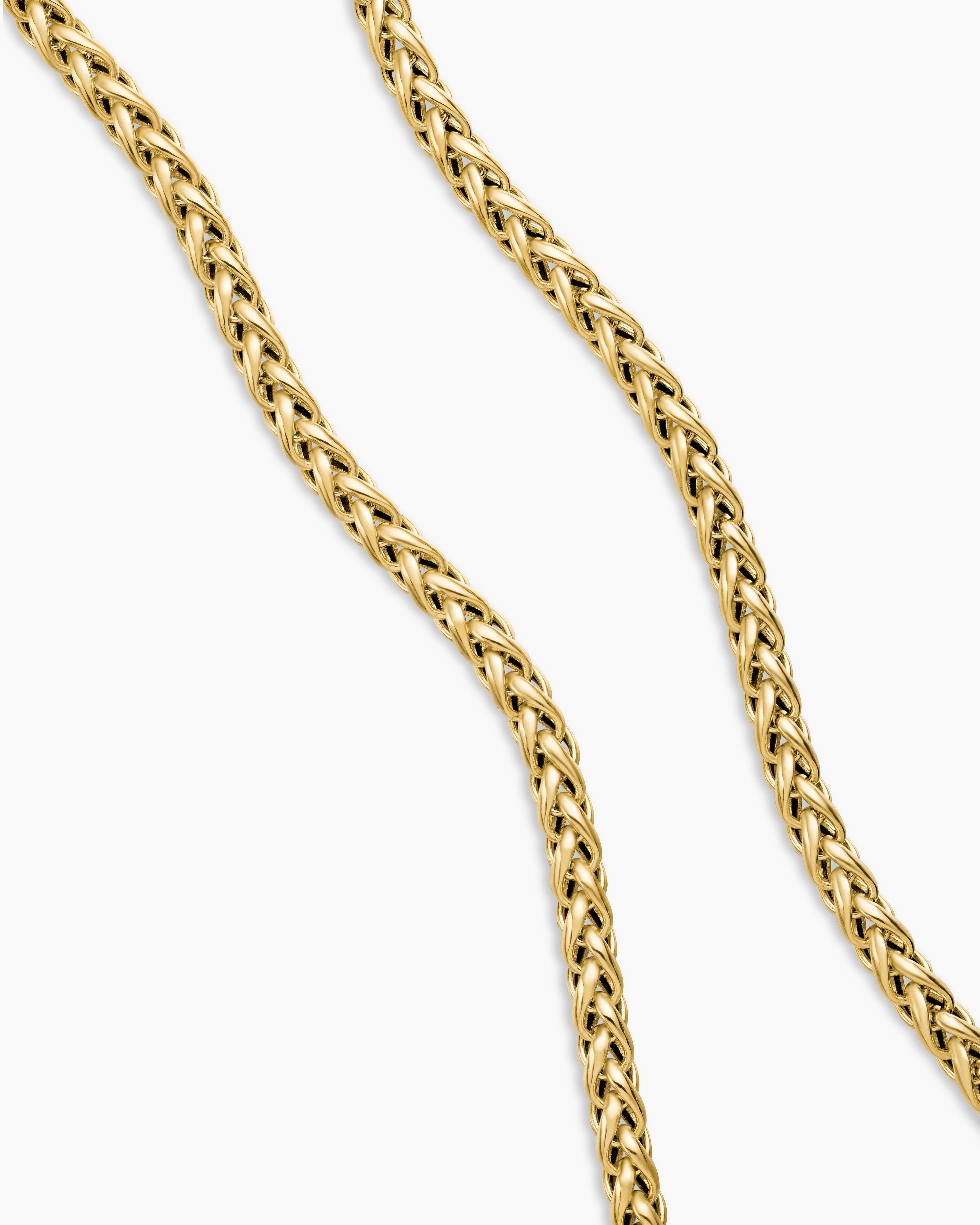 Men’s Silver Rope Chain Necklace