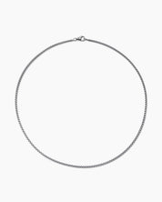 Silver Anchor Link Chain Necklace