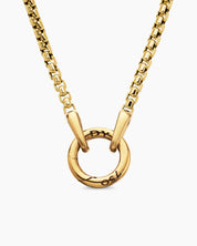 Men’s Silver Ring Pendant Chain Necklace