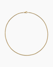 Men’s Silver Anchor Link Chain Necklace