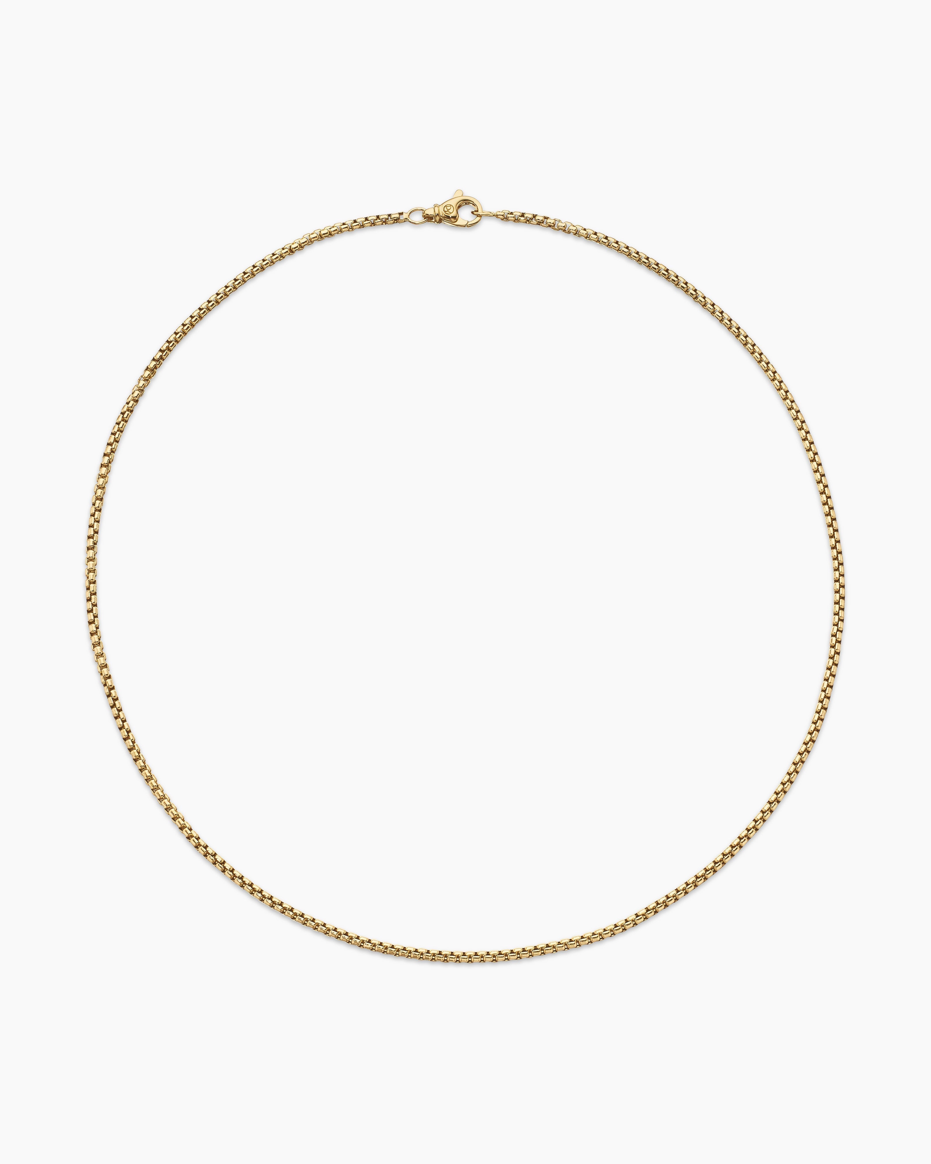 Men’s Silver Anchor Link Chain Necklace