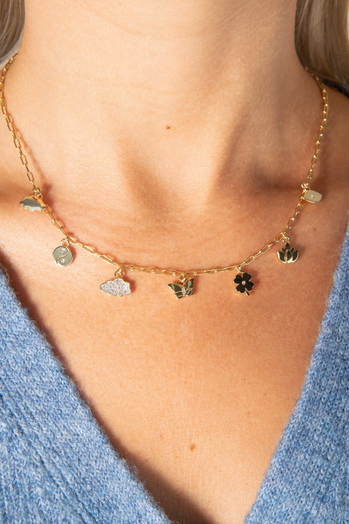 Carave Paris Celestial Garden Charms Necklace