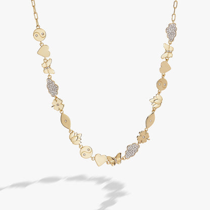 Carave Paris Lucky Symbols Charms Necklace