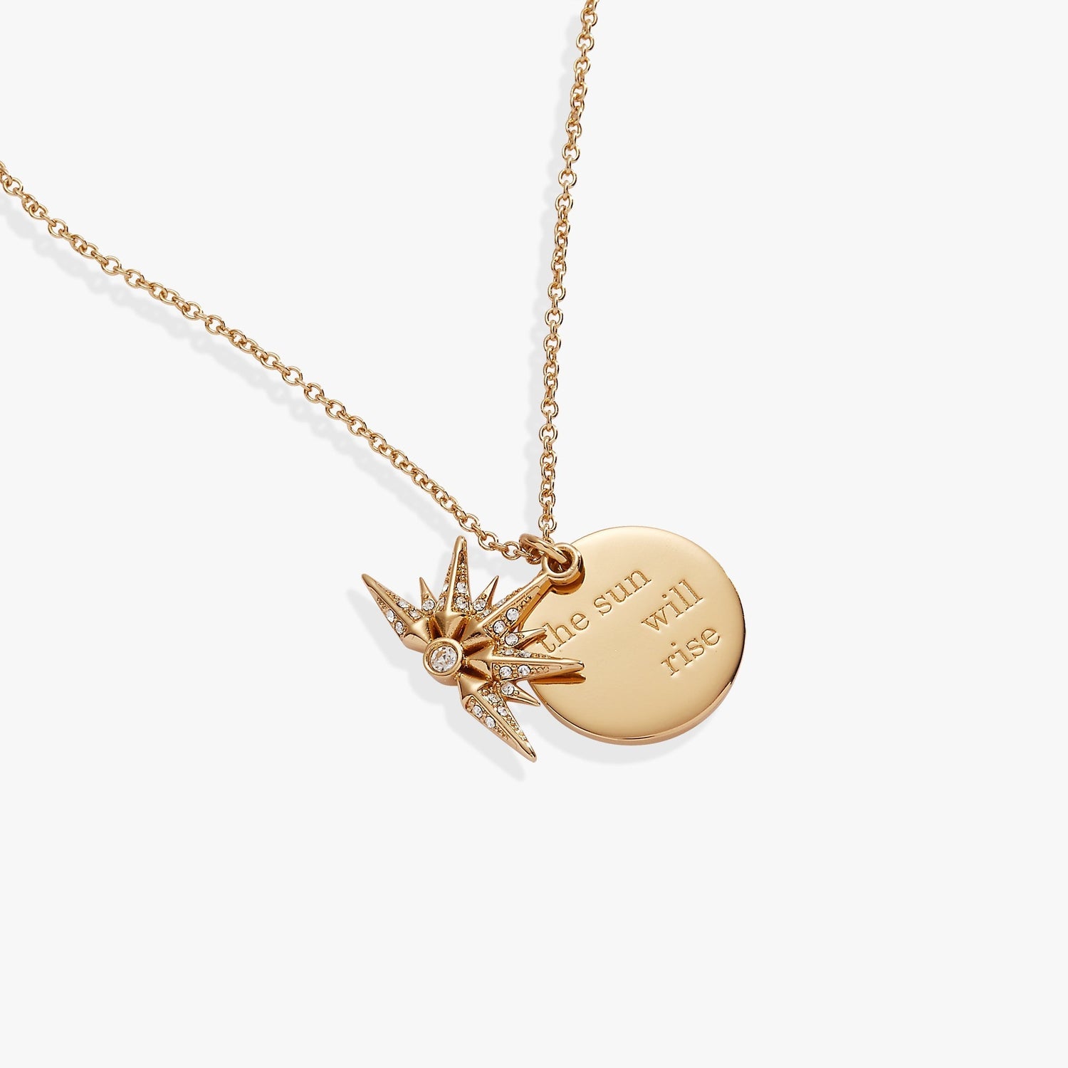 Carave Paris Sun Will Rise Medallion Necklace