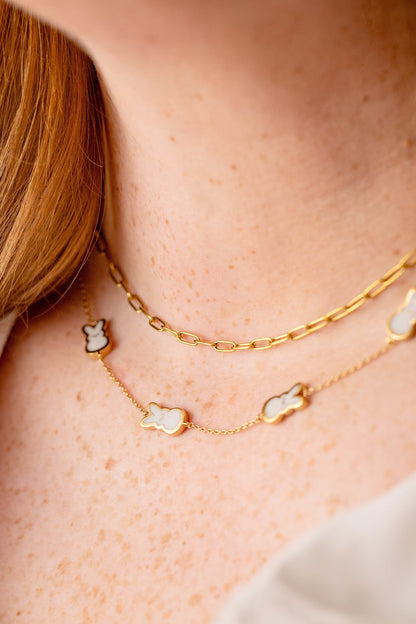 Carave Paris Bunny Station Necklace