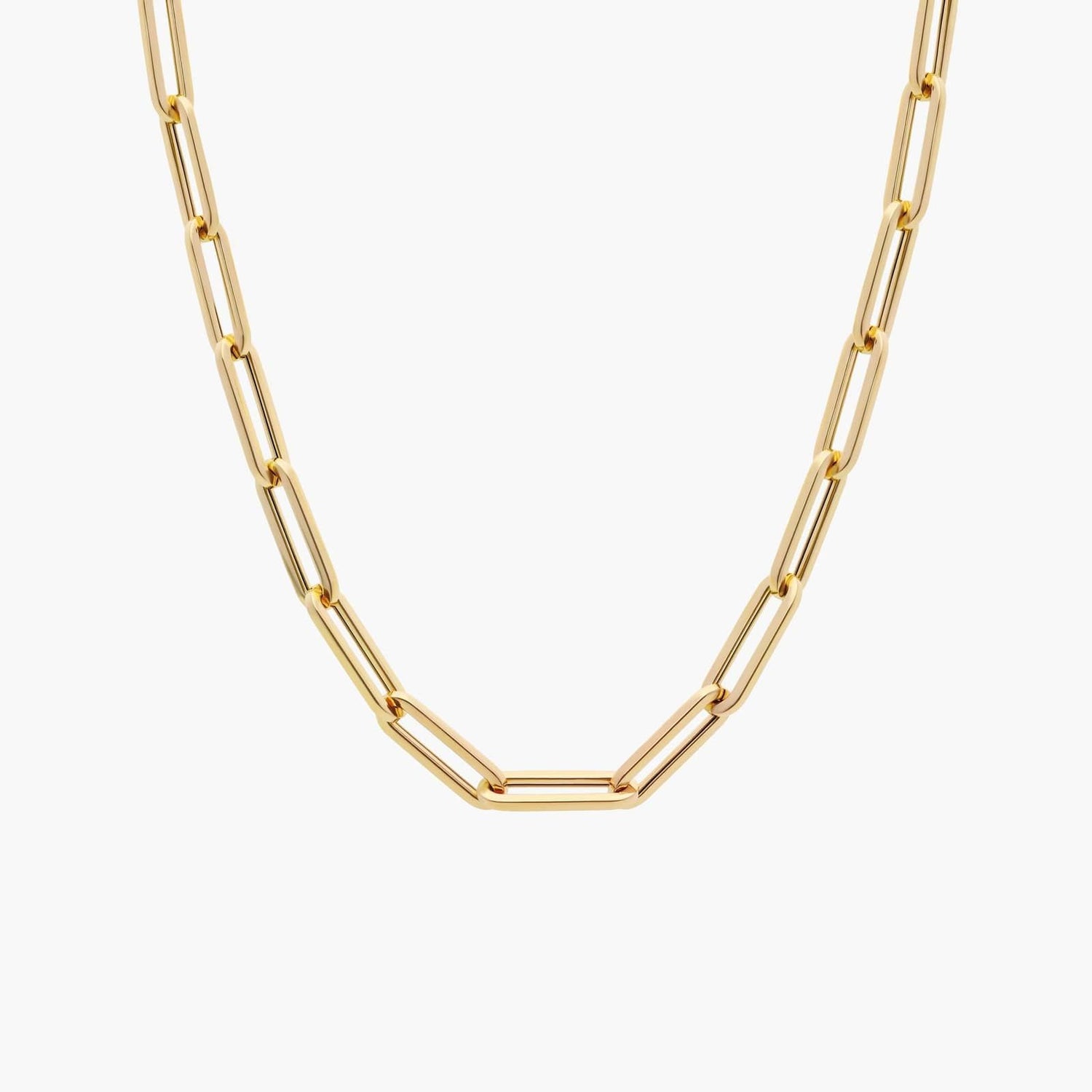 Carave Paris Modern Paperclip Chain Necklace