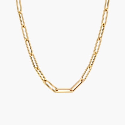 Carave Paris Modern Paperclip Chain Necklace
