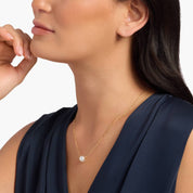 Silver Diamond Tennis Necklace for Women