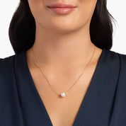Silver Diamond Tennis Necklace for Women