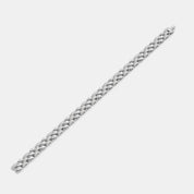 Sterling Silver Box Chain Bracelet for Men