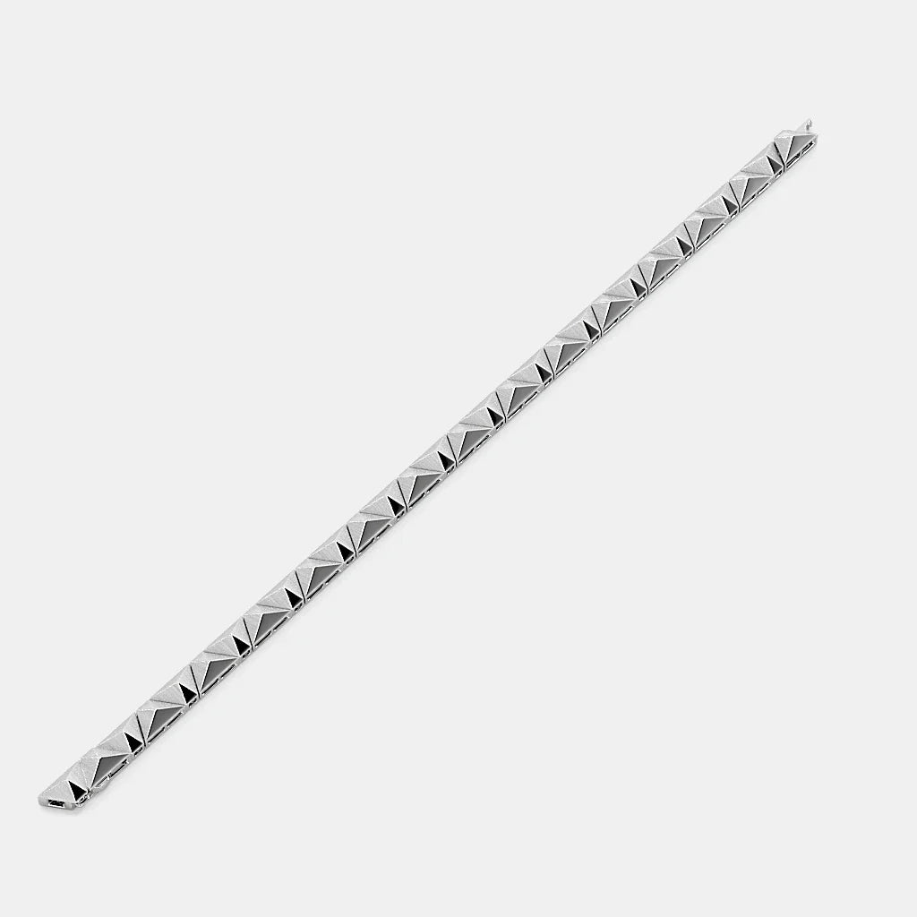 Carave Paris Faceted Geometry Men's Bracelet
