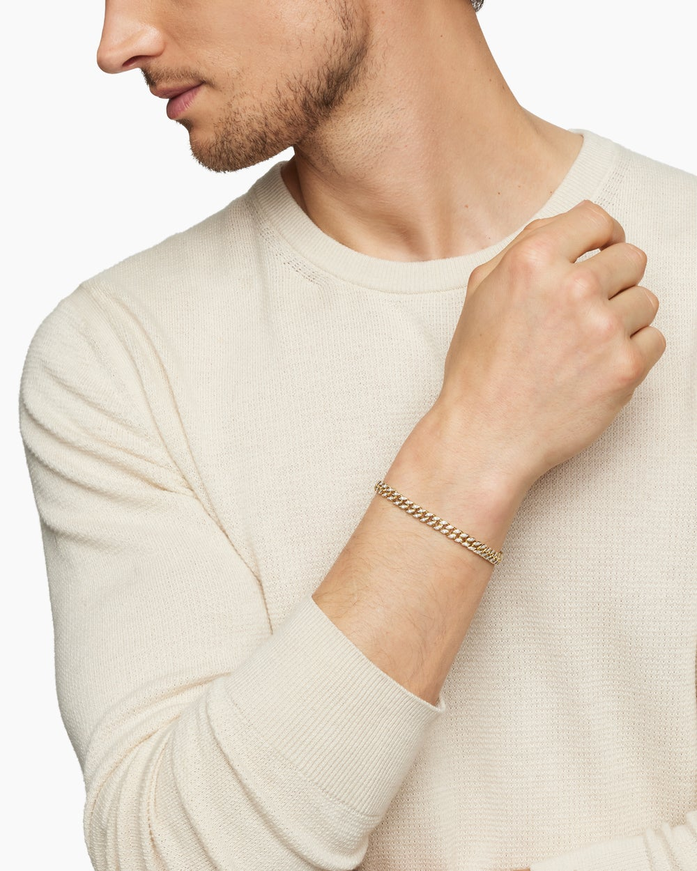 Men’s Diamond Cuban Link Gold Bracelet Premium Iced Luxury Design